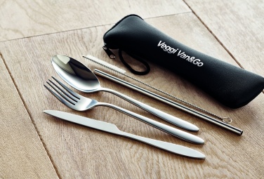 Logo trade advertising products picture of: Cutlery set stainless steel
