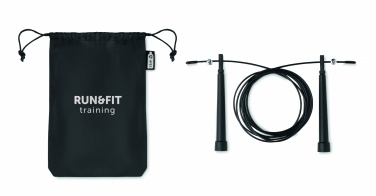 Logotrade corporate gift image of: Speed jumping rope RPET pouch