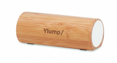 Logotrade advertising product picture of: Wireless bamboo speaker 2x5W