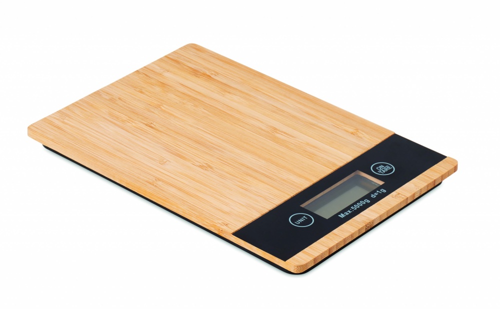Logotrade corporate gifts photo of: Bamboo digital kitchen scales