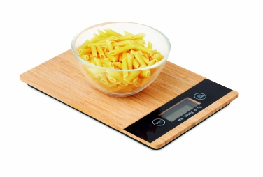 Logotrade corporate gifts photo of: Bamboo digital kitchen scales
