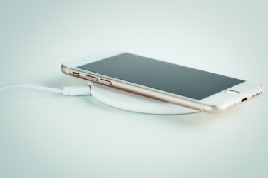 Logo trade promotional products picture of: ABS wireless charger 10W