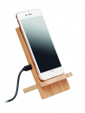 Logo trade promotional merchandise photo of: Wireless charger stand 10W