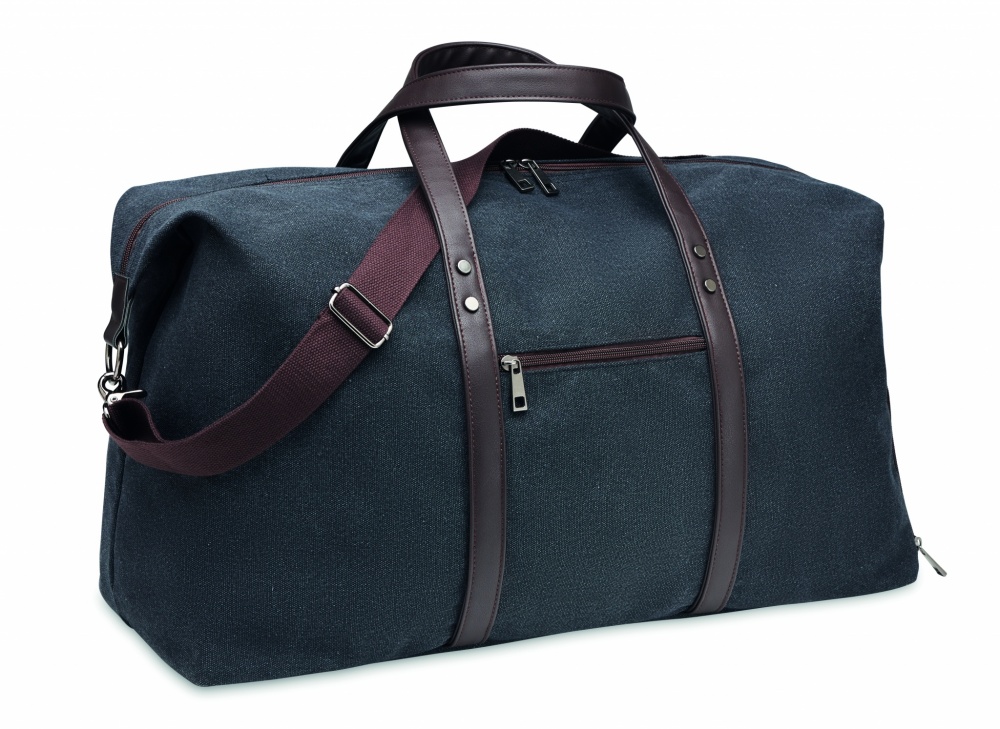 Logotrade promotional giveaway image of: Weekend bag in canvas 450gr/m²