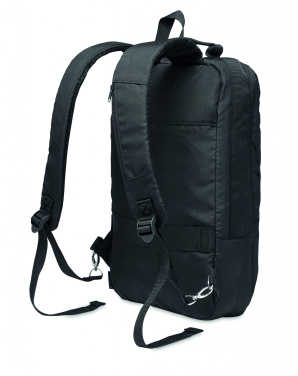Logotrade promotional item picture of: Laptop backpack in 300D RPET