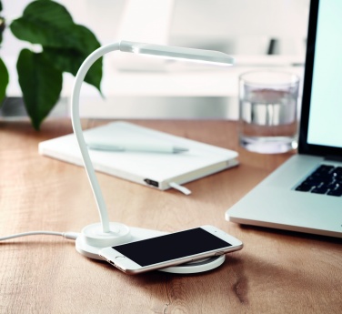 Logotrade advertising products photo of: Desktop light and charger 10W