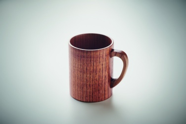 Logotrade promotional product picture of: Oak wooden mug 280 ml