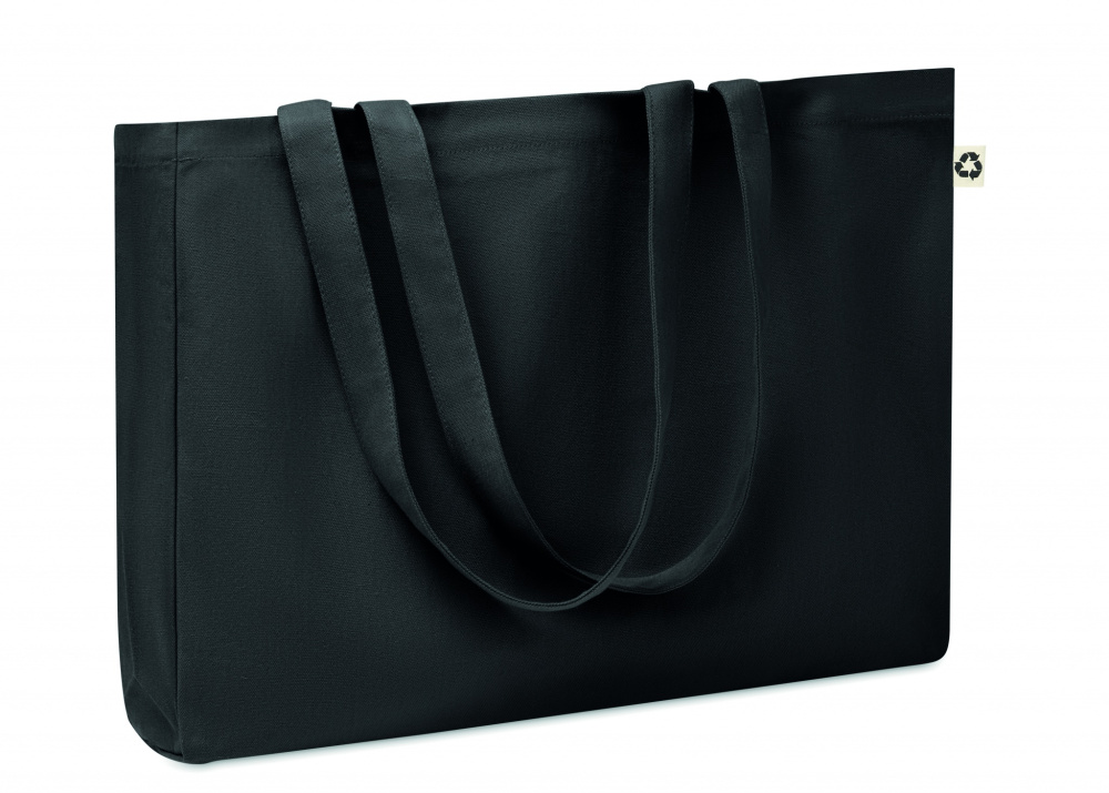 Logo trade promotional products image of: Canvas Recycled bag 280 gr/m²