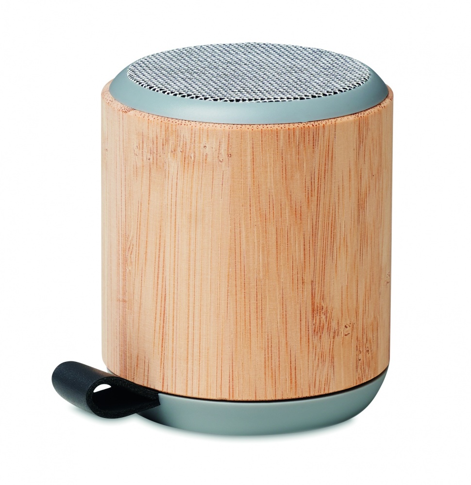 Logo trade promotional items image of: 5.3 wireless bamboo speaker