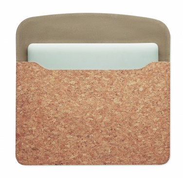 Logotrade promotional item image of: Cork laptop bag magnetic flap
