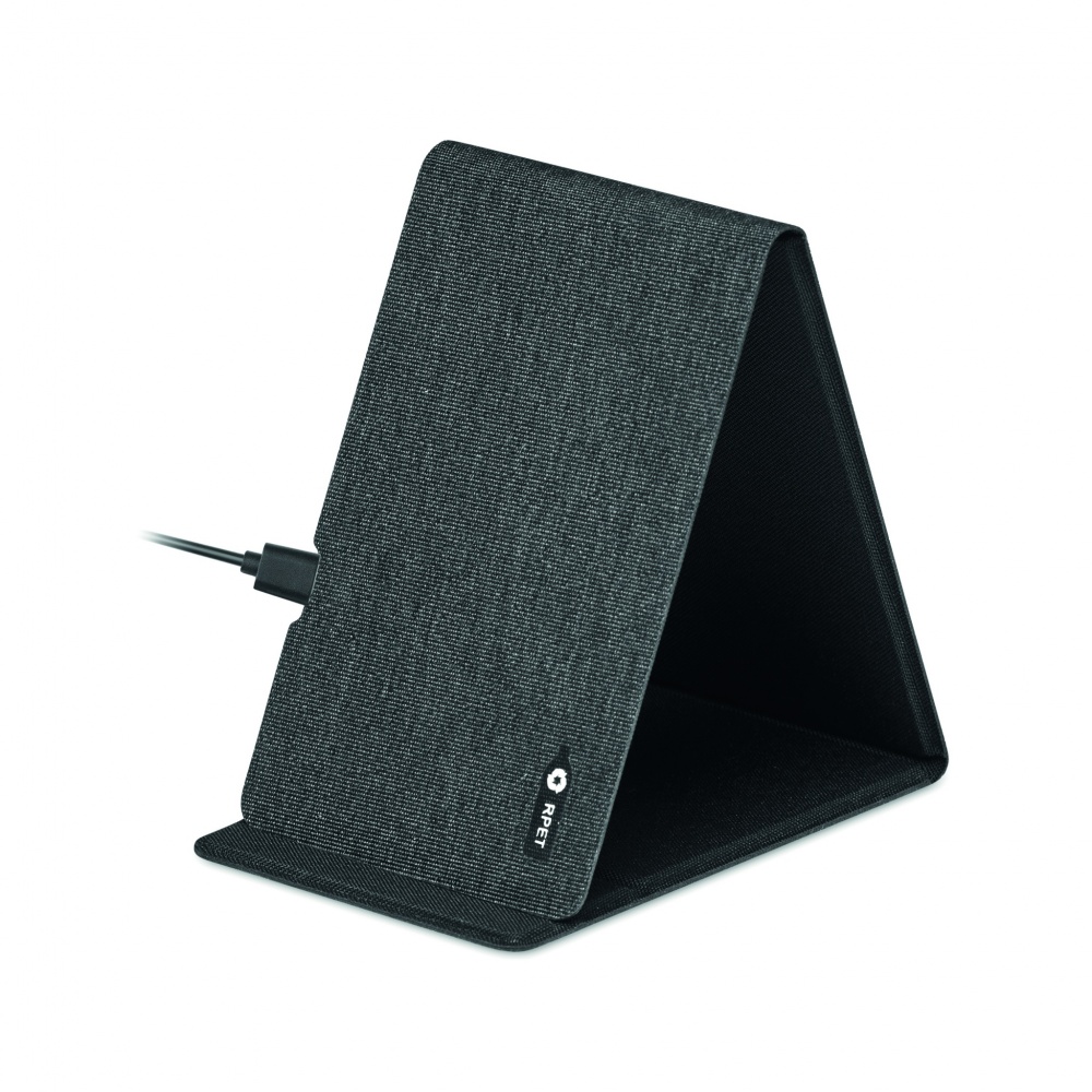 Logotrade advertising product image of: RPET wireless charger 15W