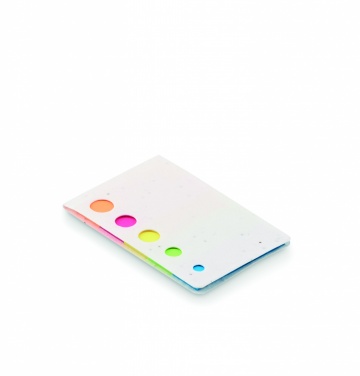 Logotrade corporate gift picture of: Seed paper page markers pad