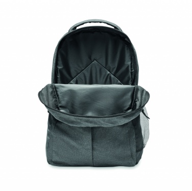 Logo trade promotional gifts picture of: 600D RPET 2 tone backpack