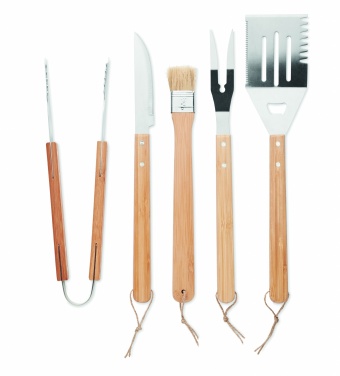 Logotrade advertising product picture of: 5 Barbecue tools in pouch