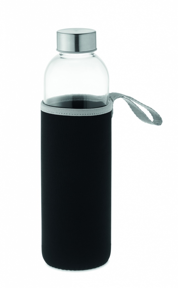 Logo trade promotional product photo of: Glass bottle in pouch 750ml
