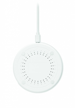 Logotrade corporate gift image of: Bamboo wireless charger 10W