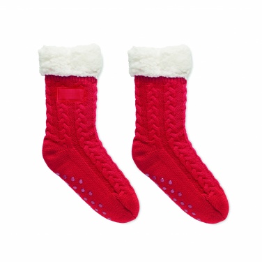 Logo trade promotional giveaways picture of: Pair of slipper sock M