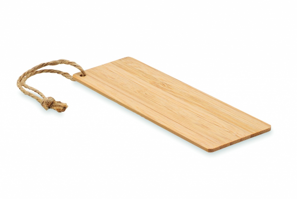 Logo trade promotional product photo of: Bamboo bookmark