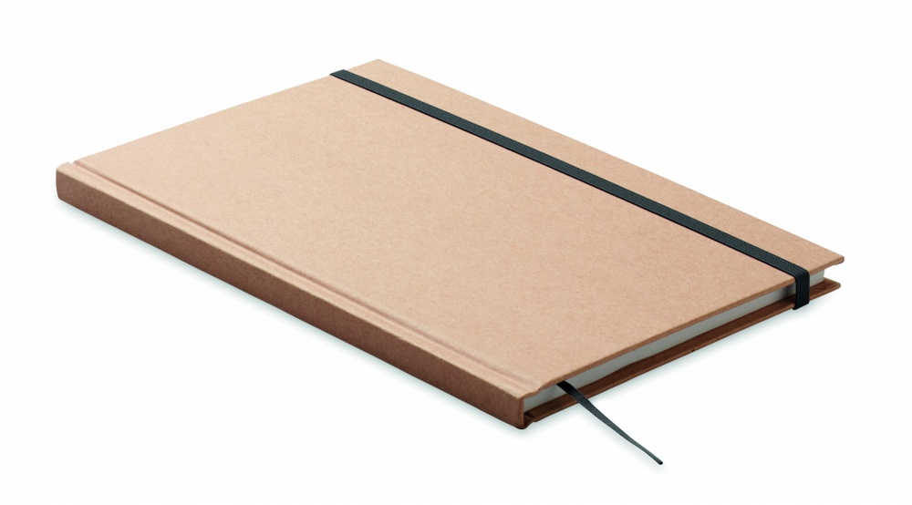 Logo trade business gift photo of: 120recycled page notebook