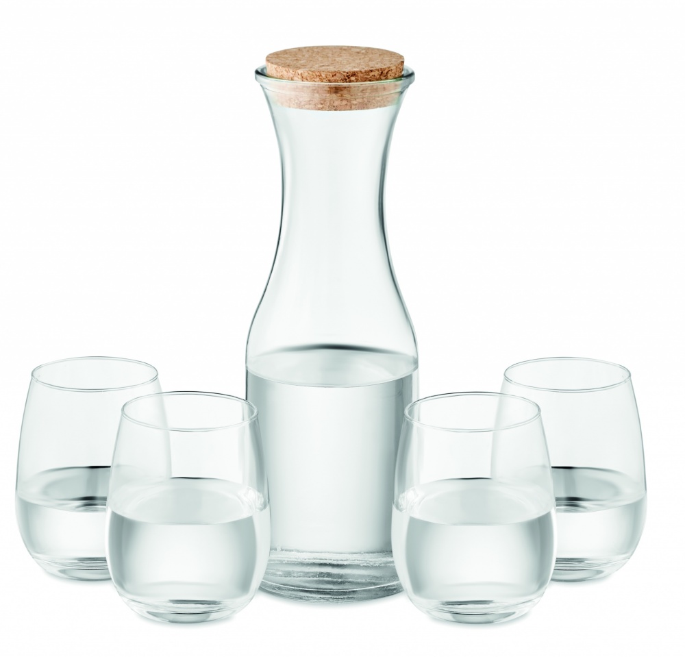 Logotrade promotional items photo of: Set of recycled glass drink