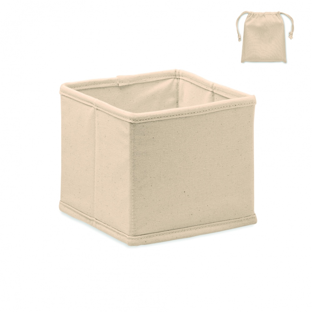 Logo trade promotional merchandise picture of: Small storage box 220 gr/m²