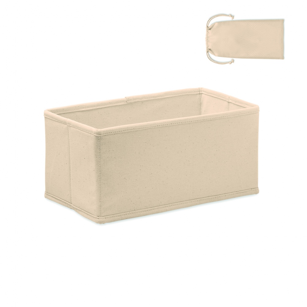 Logo trade promotional giveaways image of: Medium storage box 220 gr/m²