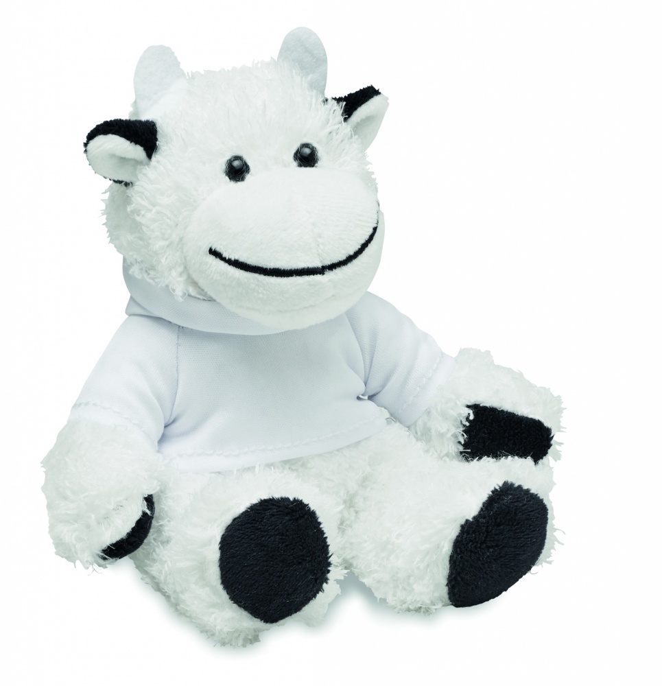 Logo trade promotional item photo of: Teddy cow plush