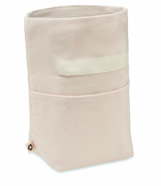 Logo trade business gifts image of: Recycled cotton cooler bag