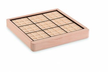 Logotrade promotional gift image of: Wooden sudoku board game