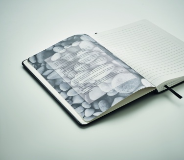 Logotrade promotional giveaways photo of: A5 notebook recycled carton