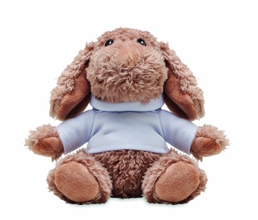 Logo trade business gift photo of: Dog plush wearing a hoodie