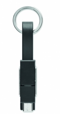 Logo trade corporate gifts image of: keying with 4 in 1 cable