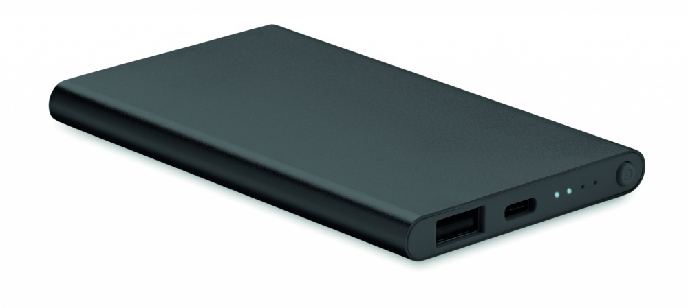 Logo trade promotional gifts picture of: 4000 mAh Power Bank Type C