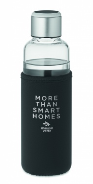 Logo trade business gifts image of: Glass bottle sensor reminder