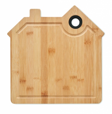 Logo trade promotional items image of: Bamboo house cutting board