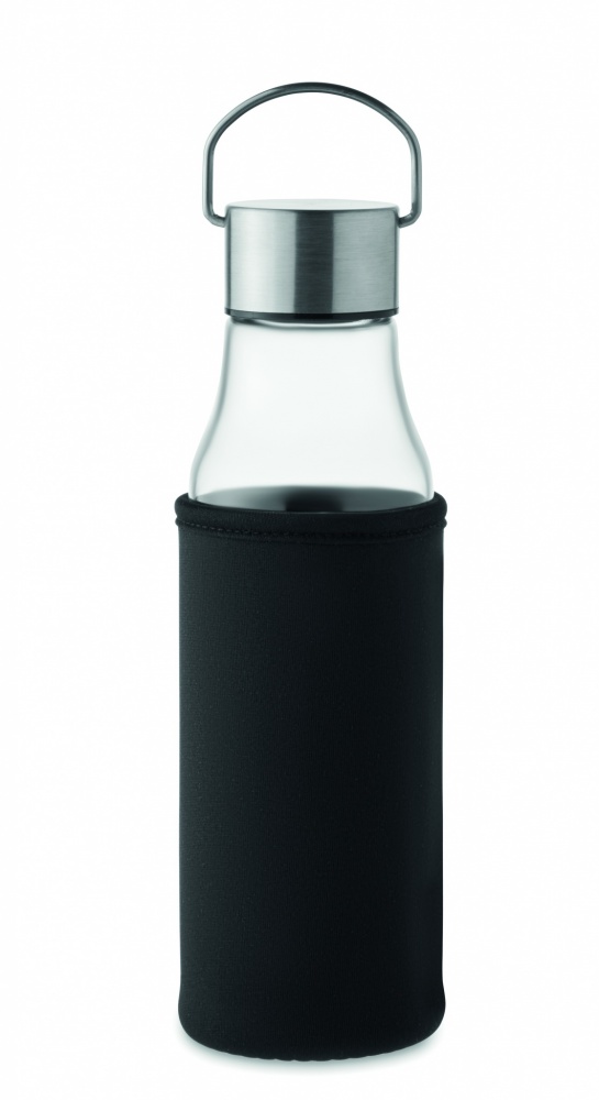 Logo trade promotional giveaways picture of: Glass bottle 500 ml
