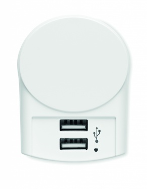 Logotrade corporate gift image of: Skross Euro USB Charger (2xA) 12W