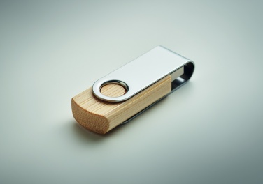 Logotrade corporate gift image of: Techmate bamboo USB 16GB       MO6898-40