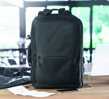 Logotrade promotional product image of: Backpack 600D RPET