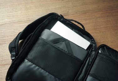 Logo trade advertising products picture of: Backpack 600D RPET