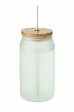 Logo trade promotional product photo of: Sublimation mason jar 400 ml