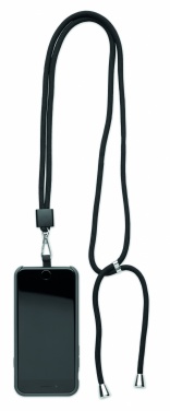 Logotrade promotional products photo of: RPET Phone holder lanyard