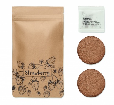 Logotrade promotional gift picture of: Strawberry growing kit