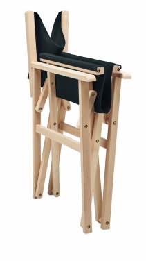 Logotrade promotional merchandise photo of: Foldable wooden beach chair