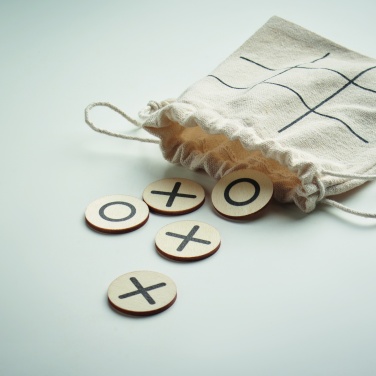 Logotrade promotional products photo of: Wooden tic tac toe