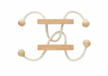 Logo trade advertising product photo of: Wooden brain teaser rectangle