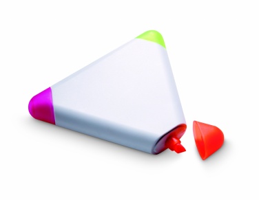 Logo trade promotional product photo of: Triangular highlighter