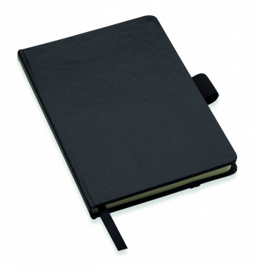 Logo trade corporate gifts image of: A6 notebook with pen 72 lined
