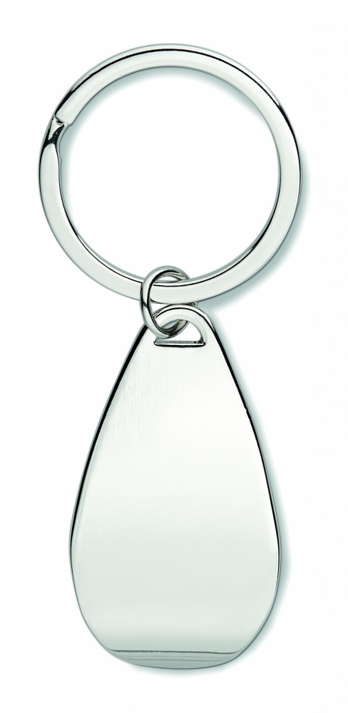 Logo trade corporate gifts picture of: Bottle opener key ring Tornio