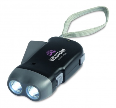 Logotrade promotional item picture of: 2 LED dynamo torch